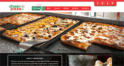 Desktop Screenshot of cheerpizza.com